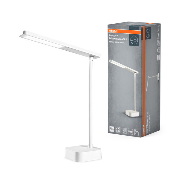 OSRAM LED Tischleuchte PANAN FOLD DIM 4000K Dimmbar Neutralweiss 4099854507472