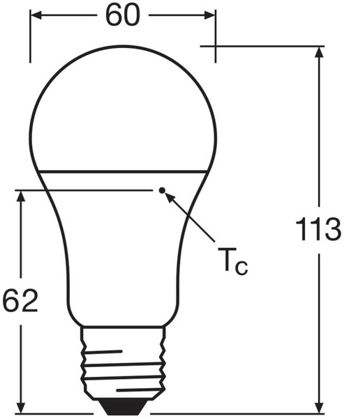 LEDVANCE LED Lampe E27 Classic matt A75 10W 1055lm Neutralweiss 4000K wie 75W 4099854529566