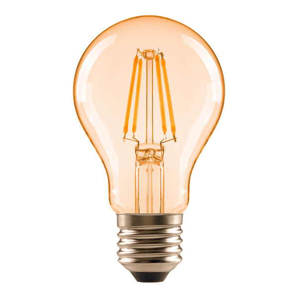 LEDVANCE LED Lampe E27 Classic Filament A33 4.2W 380lm Extra-Warmweiss 2400K wie 33W 4099854562228