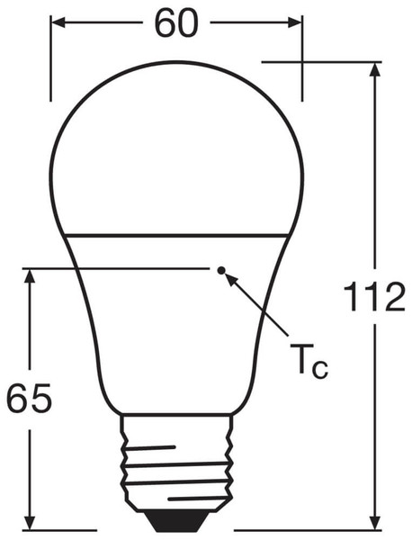 LEDVANCE LED Lampe E27 Classic Facility S matt AC/DC A100 13W 1521lm Neutralweiss 4000K wie 100W 4099854770739