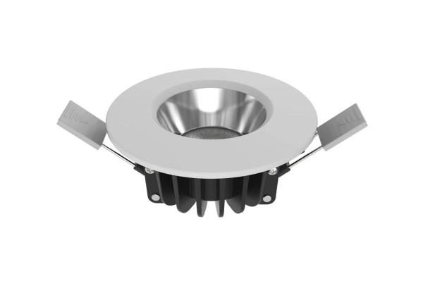 Ledxon EDOS Flex LED Deckeneinbauleuchte 8W Weiß/Silber 2700-4000K steuerbare Lichtfarbe 744Lm >92Ra 36°