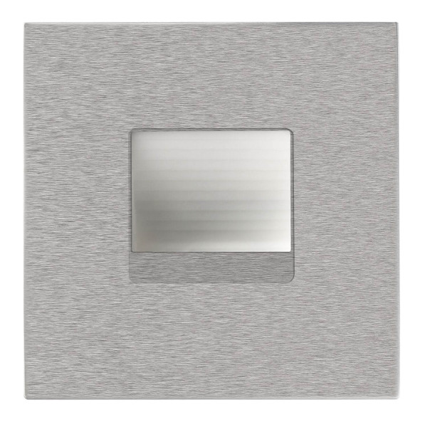 Ledxon EDOS OTL LED Einbauleuchte 1,5W Aluminium 3000K Warmweiss 80Lm quadratisch 100°