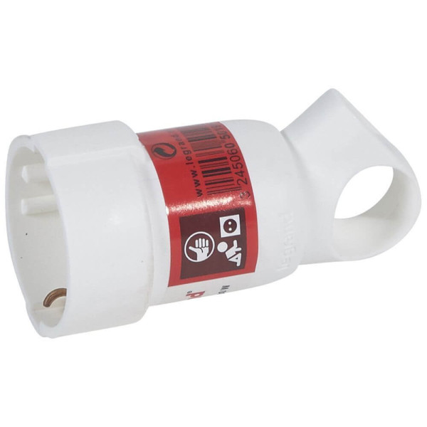 Legrand Kupplungen mit Abzugsgriff, erhöhter Berührungsschutz, weiß, 050191