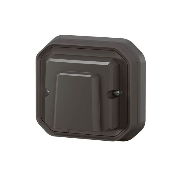 Legrand PLEXO New Feuchtraum Kabelauslass mit Zugentlastung, Kabeldurchmesser 5-13mm, 16 A, 250 V, IP55 staub- und schmutzbeständig anthrazit 069878L