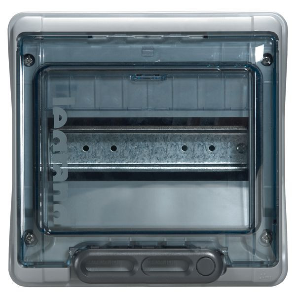 Legrand Plexo Feuchtraumverteiler, Sicherungskasten, Aufputz, IP65 - IK09, 1-reihig, 8 Module, Innen- und Außenbereich, 200 x 200 x 115,6mm, 601978