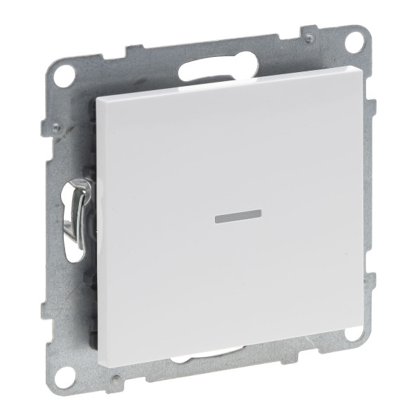 Legrand SEANO with Netatmo Schalter mit Dimmeroption & N-Leiter, HOME + CONTROL App, Smart Home, Schrauben oder Spreizkrallen, max. 150W, 230V, 0,7A, Ultraweiß, 765631