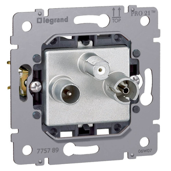 Legrand Creo Einsatz TV-Radio-SAT Einzel Pro21 775789