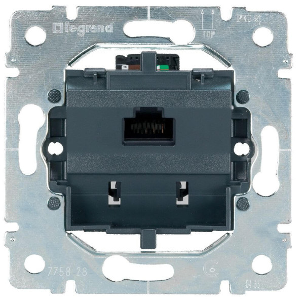 Legrand Creo DATENDOSE UTP RJ45 1-Fach KAT6 775828