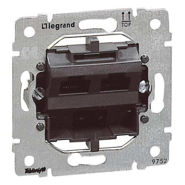 Legrand Creo DATENDOSE UTP RJ45 2-Fach KAT6 775830