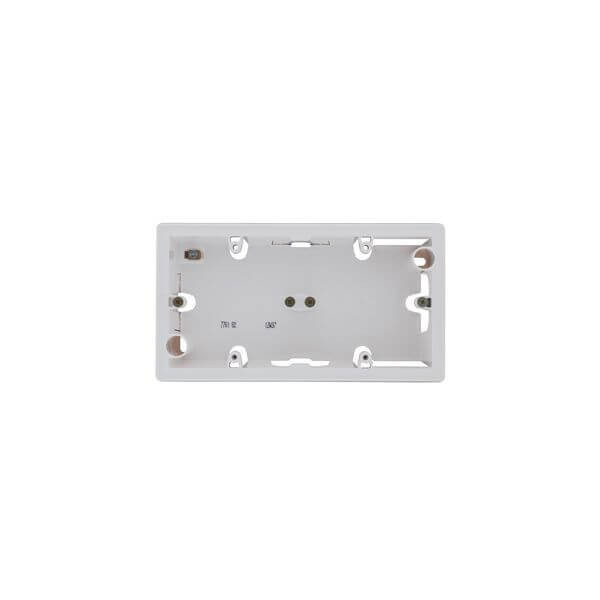 Legrand Creo Aufputzgehäuse 2-fach ultraweiß Pro21 776182