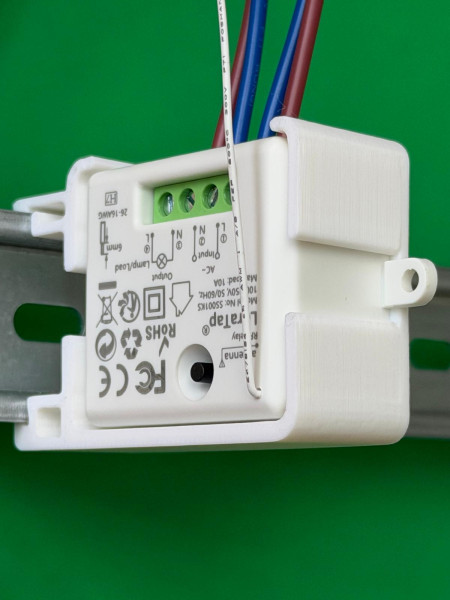 SOIXX Hutschienenhalter für LoraTap RF Relay DIN Hutschiene Halter