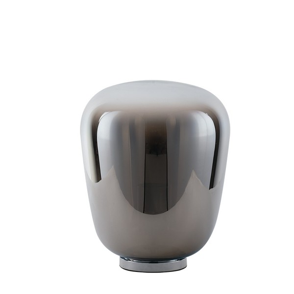 LUCE Design Smoke Tischleuchte E27 Tischlampe Getöntes Dekorglas