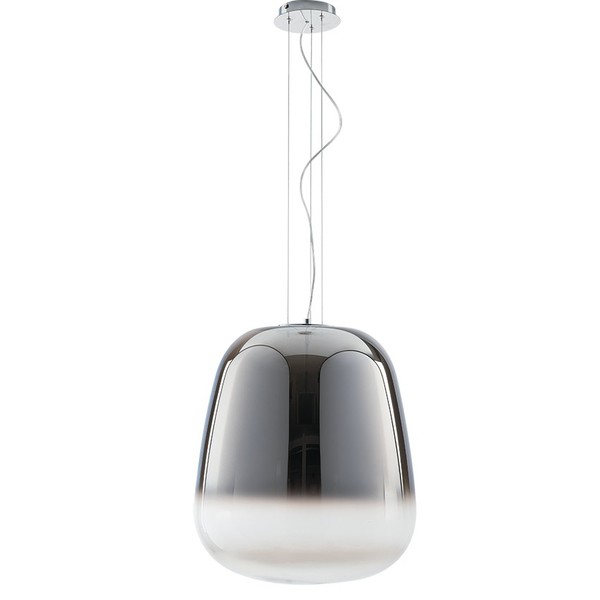 LUCE Design Smoke Pendelleuchte E27 Getöntes Dekorglas