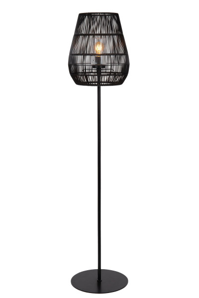 Lucide NERIDA Stehleuchte E27 Schwarz IP44 03845/81/30