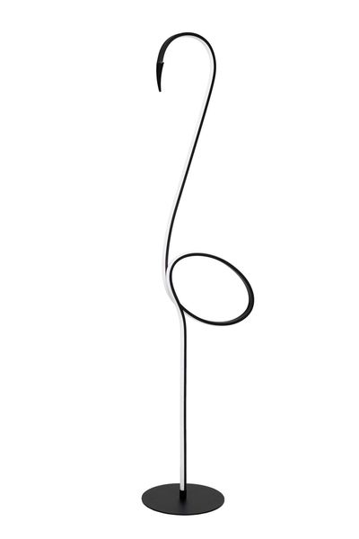 Lucide FLAMINGO LED Stehleuchte RGB 14W Multifärben, Schwarz 05745/14/99