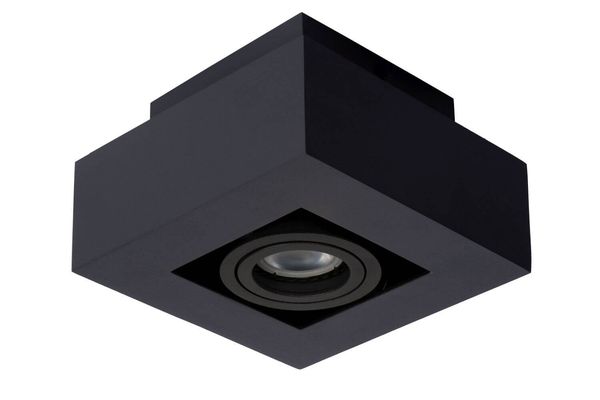 Lucide XIRAX LED Deckenleuchte GU10 Dim-to-warm 5W dimmbar 360° drehbar Schwarz 95Ra 09119/06/30