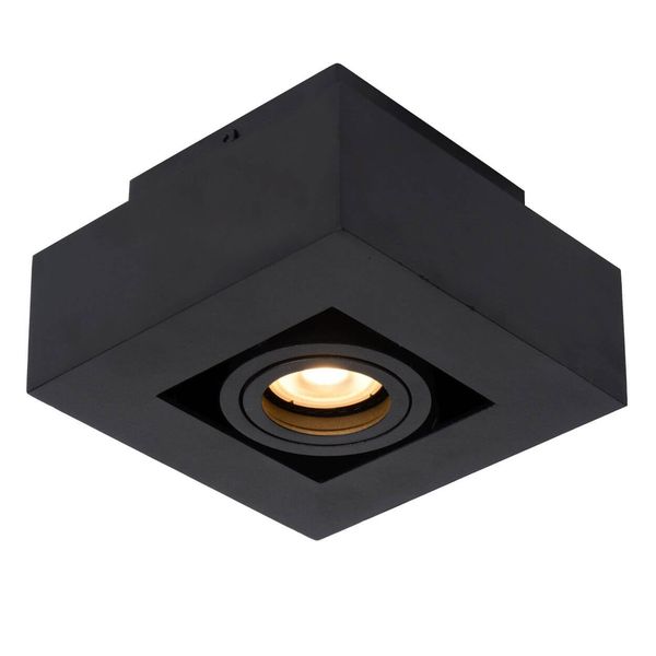 Lucide XIRAX LED Deckenleuchte GU10 Dim-to-warm 5W dimmbar 360° drehbar Schwarz 95Ra 09119/06/30