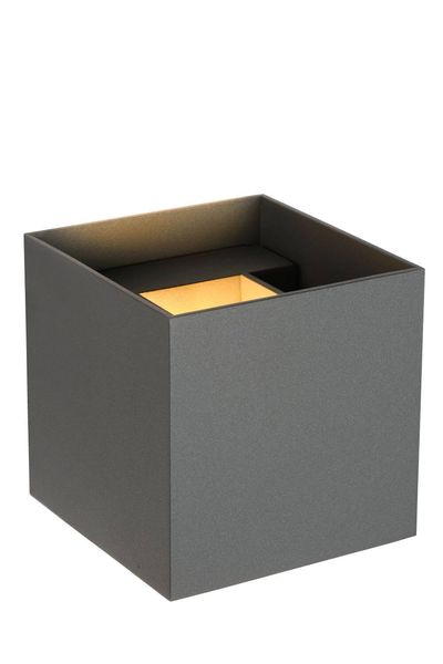 Lucide XIO LED Wandleuchte G9 4W dimmbar Grau 09217/04/36