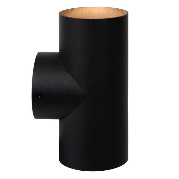 Lucide BONDI Wandleuchte 2x GU10 Schwarz 09242/02/30