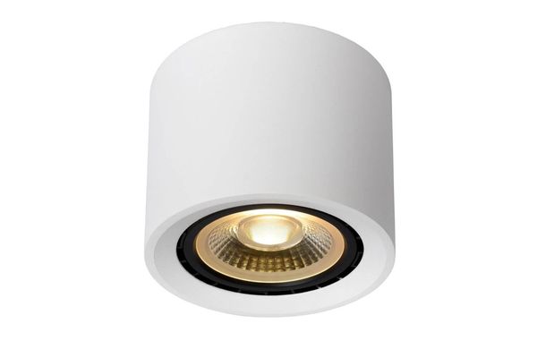 Lucide FEDLER LED Deckenleuchte GU10 Dim-to-warm 12W dimmbar Weiß 95Ra 09921/12/31