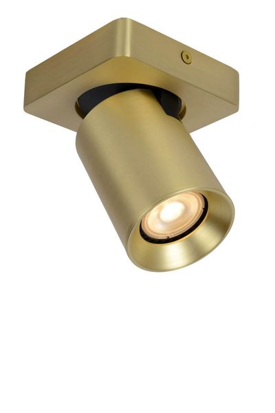 Lucide NIGEL LED Deckenleuchte GU10 Dim-to-warm 5W dimmbar drehbar Mattes Gold, Messing 95Ra 09929/05/02