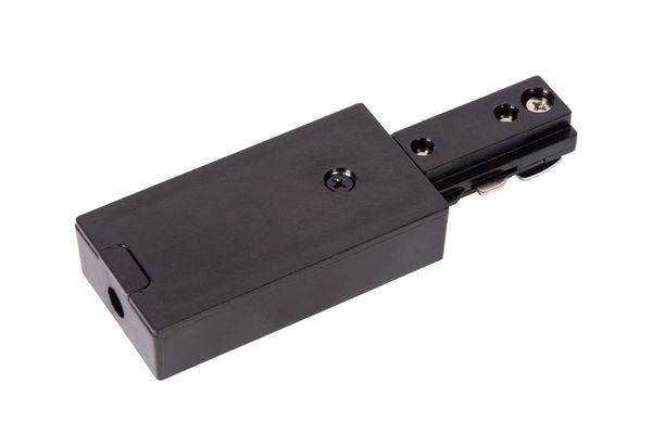 Lucide TRACK Endeinspeiser 1-Phasen Stromschienensystem Einzel Schwarz 09950/03/30