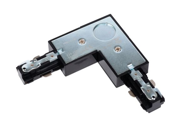 Lucide TRACK L-Verbinder 1-Phasen Stromschienensystem Rechts Schwarz 09950/04/30