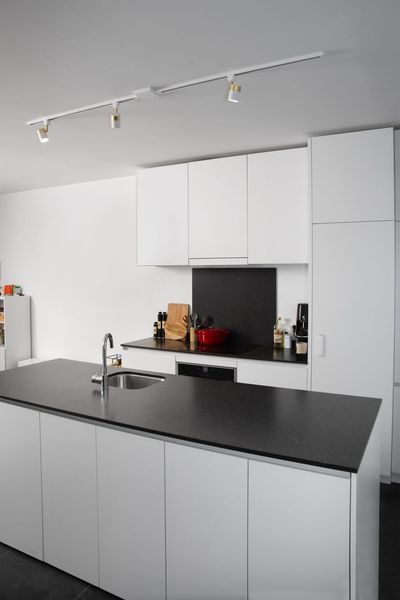 Lucide TRACK FLORIS Schienenstrahler 1-Phasen Stromschienensystem GU10 360° drehbar Weiß, Mattes Gold, Messing 09952/01/31