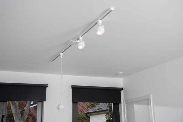 Lucide TRACK FAVORI Schienenstrahler 1-Phasen Stromschienensystem GU10 360° drehbar Weiß 09953/01/31