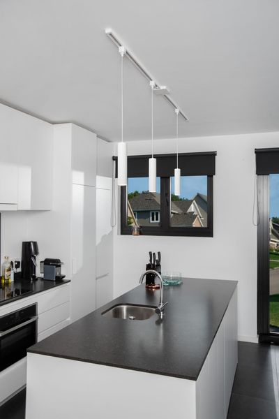 Lucide TRACK FLORIS Pendelleuchte 1-Phasen Stromschienensystem GU10 Weiß 09955/01/31