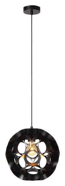 Lucide HANNELORE Pendelleuchte E27 Schwarz 10423/30/30