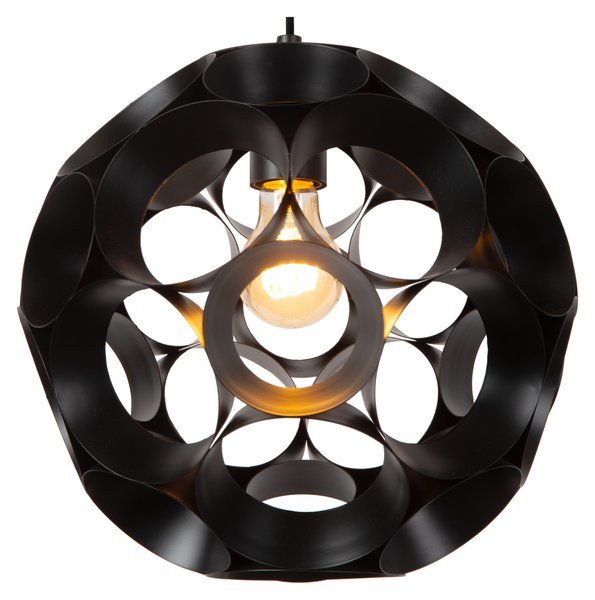 Lucide HANNELORE Pendelleuchte E27 Schwarz 10423/30/30
