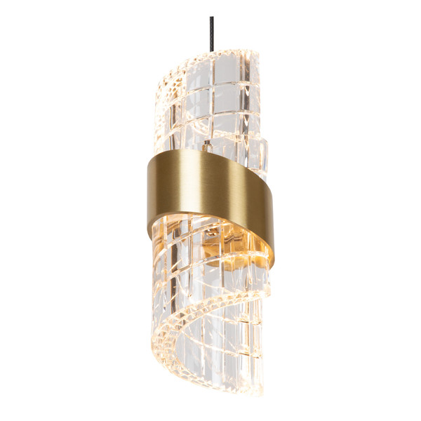 Lucide KLIGANDE LED Pendelleuchten 5-fach 7,8W dimmbar Warmweiss Modern Mattgold 70-150cm 13496/35/02