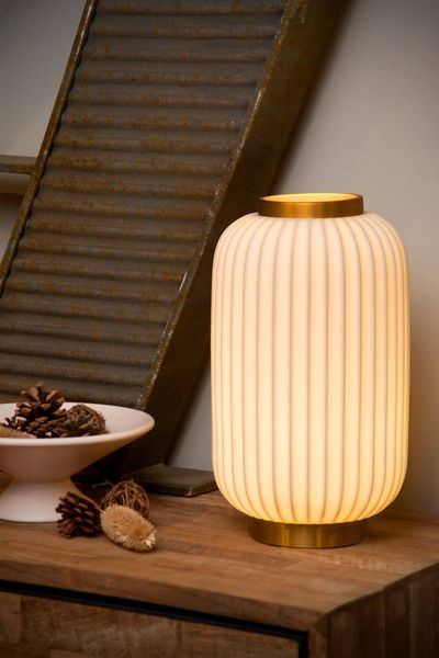 Lucide GOSSE Tischlampe E14 Weiß 13535/34/31