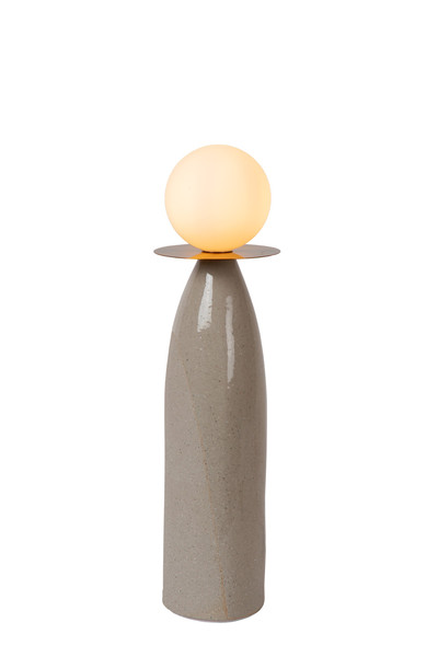 Lucide FIGARO G9 Tischlampe Modern Grau 13544/45/36