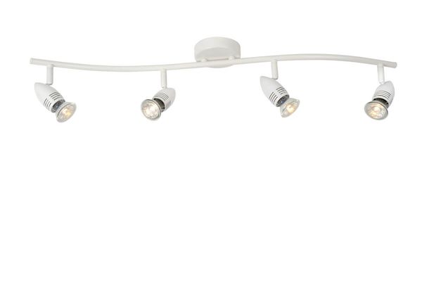 Lucide CARO-LED LED Deckenleuchte 4x GU10 4x 5W 360° drehbar Weiß 13955/20/31