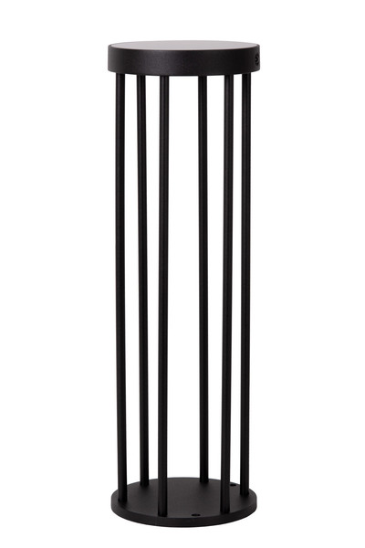 Lucide JACKSON LED Pollerleuchte 2W dimmbar IP65 Steuerbare Lichtfarbe Modern Schwarz 15812/02/30