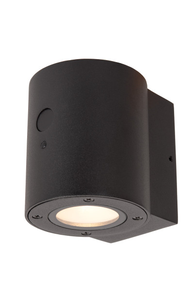 Lucide PERTH LED Wandleuchte 1W dimmbar IP65 Steuerbare Lichtfarbe Modern Schwarz 15817/01/30
