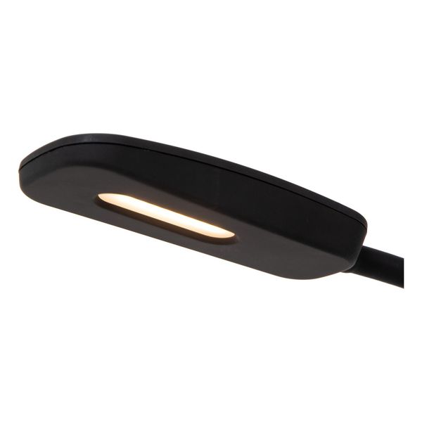 Lucide TESSA LED Schreibtischleuchte 3,2W dimmbar mit flexiblem Lesearm Schwarz 18675/04/30