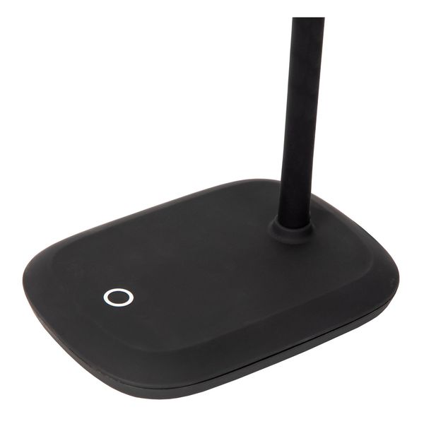 Lucide TESSA LED Schreibtischleuchte 3,2W dimmbar mit flexiblem Lesearm Schwarz 18675/04/30