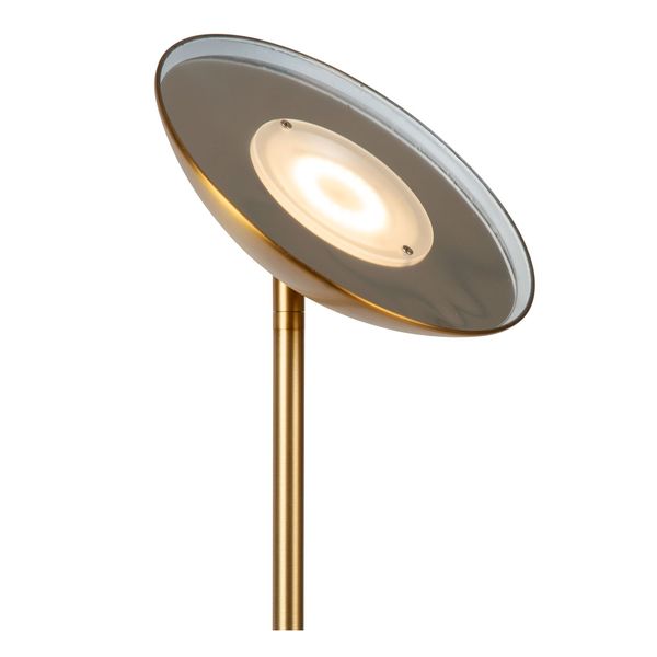 Lucide ZENITH LED Stehleuchte 20W dimmbar drehbar Mattes Gold, Messing 19791/20/02