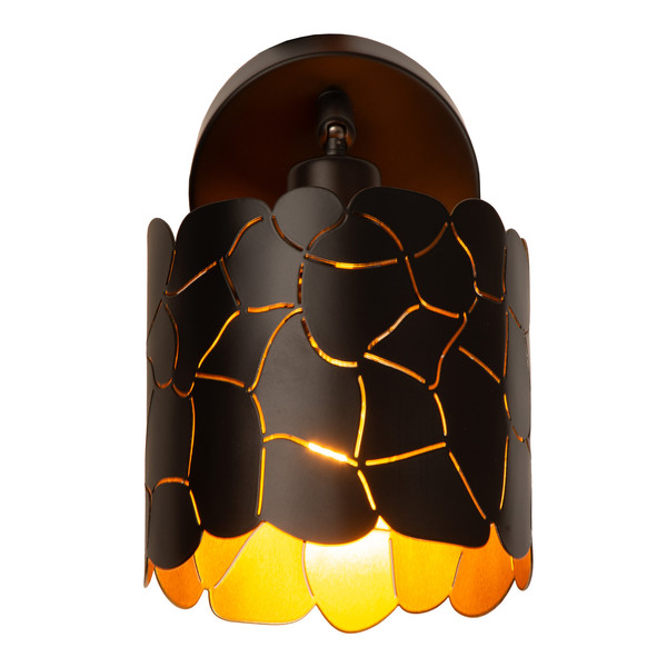 Lucide ALMELO E14 Wandstrahler Modern Schwarz 15-20cm 21234/01/30