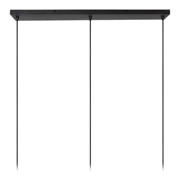 Lucide CIRCLE E27 Pendelleuchten 3-fach Vintage Schwarz 60-160cm 21425/03/30