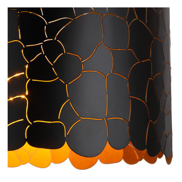 Lucide ALMELO E27 Pendelleuchten Modern Schwarz 60-155cm 21434/40/30