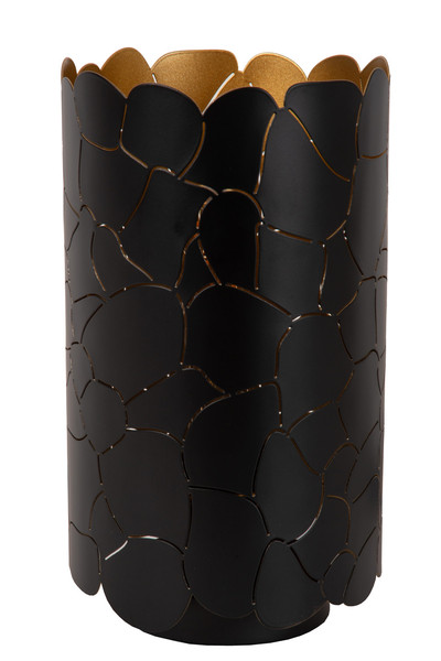 Lucide ALMELO E27 Tischlampe Modern Schwarz 21534/15/30