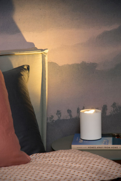 Lucide TUBE LED Tischlampe GU10 3-Stufen-Dimmer 5W dimmbar Weiß 22552/05/31