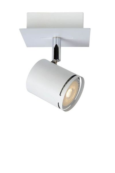 Lucide RILOU LED Deckenleuchte GU10 5W dimmbar 360° drehbar Weiß, Chrom 26994/05/31