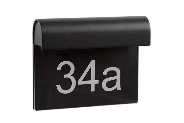 Lucide THESI LED LED Außen-Wandleuchte 6W Schwarz IP54 27881/06/30