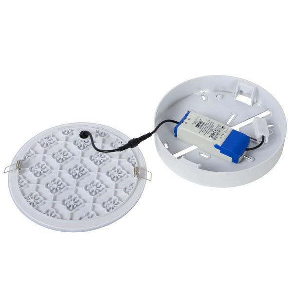 Lucide CERES-LED LED Deckenleuchte 30W dimmbar Weiß IP44 28112/30/31