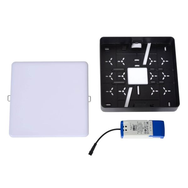 Lucide CERES-LED LED Deckenleuchte 30W dimmbar Schwarz, Weiß IP44 28113/30/30